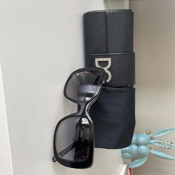 Dolce & Gabbana Black on Pink Square Framed Sunglasses - Picture 5 of 6